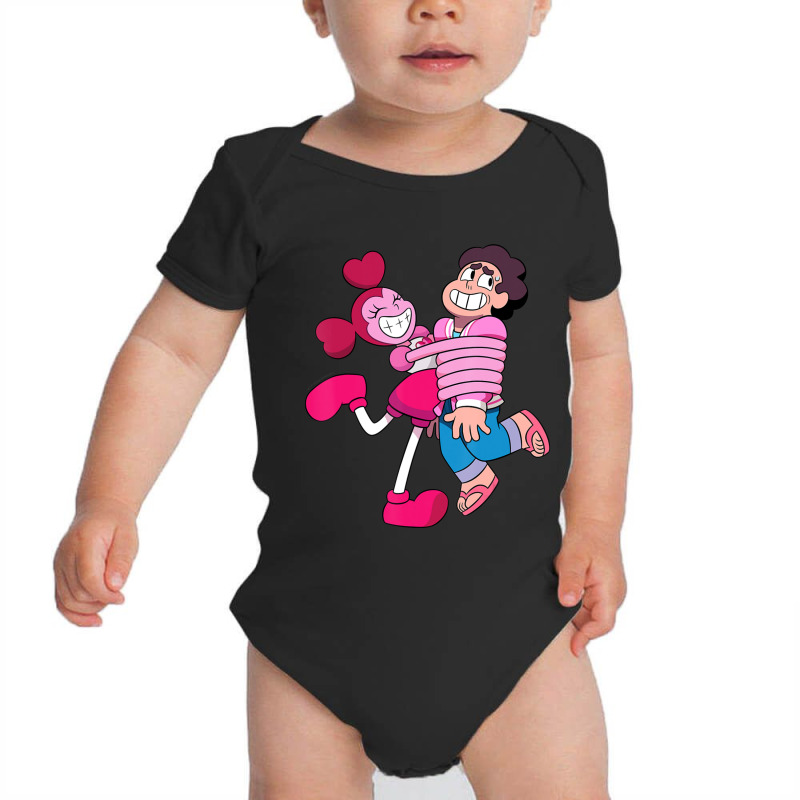 Steven Universe Spinel Loves Steven Baby Bodysuit by laughingtuy | Artistshot