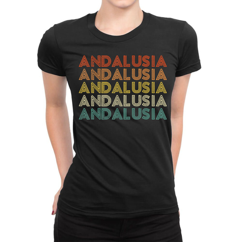 Andalusia T Shirt Ladies Fitted T-shirt | Artistshot