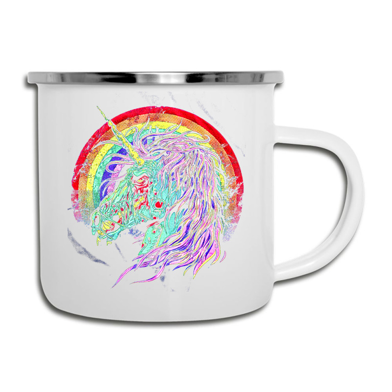 Zombie Unicorn, High Quality Microfiber, Zombie Unicorn Art, Zombie Un Camper Cup | Artistshot