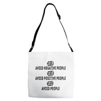 Avoid Negative People Tshirt Classic Adjustable Strap Totes | Artistshot