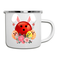 Bowling Easter Bunny Egg 2020 Rabbit Flowers Pascha Bowler Camper Cup | Artistshot