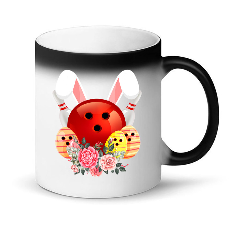 Bowling Easter Bunny Egg 2020 Rabbit Flowers Pascha Bowler Magic Mug by Haley1989 | Artistshot