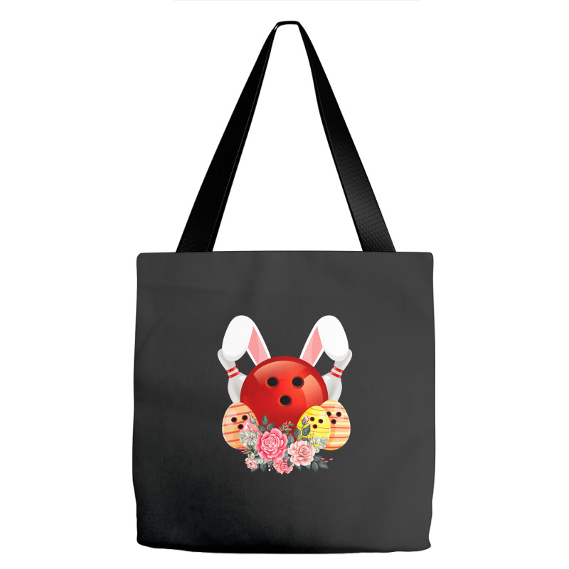 Bowling Easter Bunny Egg 2020 Rabbit Flowers Pascha Bowler Tote Bags by Haley1989 | Artistshot