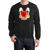 Bowling Easter Bunny Egg 2020 Rabbit Flowers Pascha Bowler Crewneck Sweatshirt | Artistshot