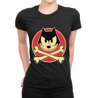 Hallo I Am The Cat Felix Ladies Fitted T-shirt | Artistshot