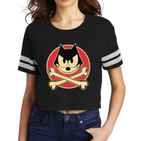 Hallo I Am The Cat Felix Scorecard Crop Tee | Artistshot