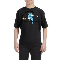 Be Gentle I Have A Sensitive Tummy   Funny Dolphins Youth Tee | Artistshot