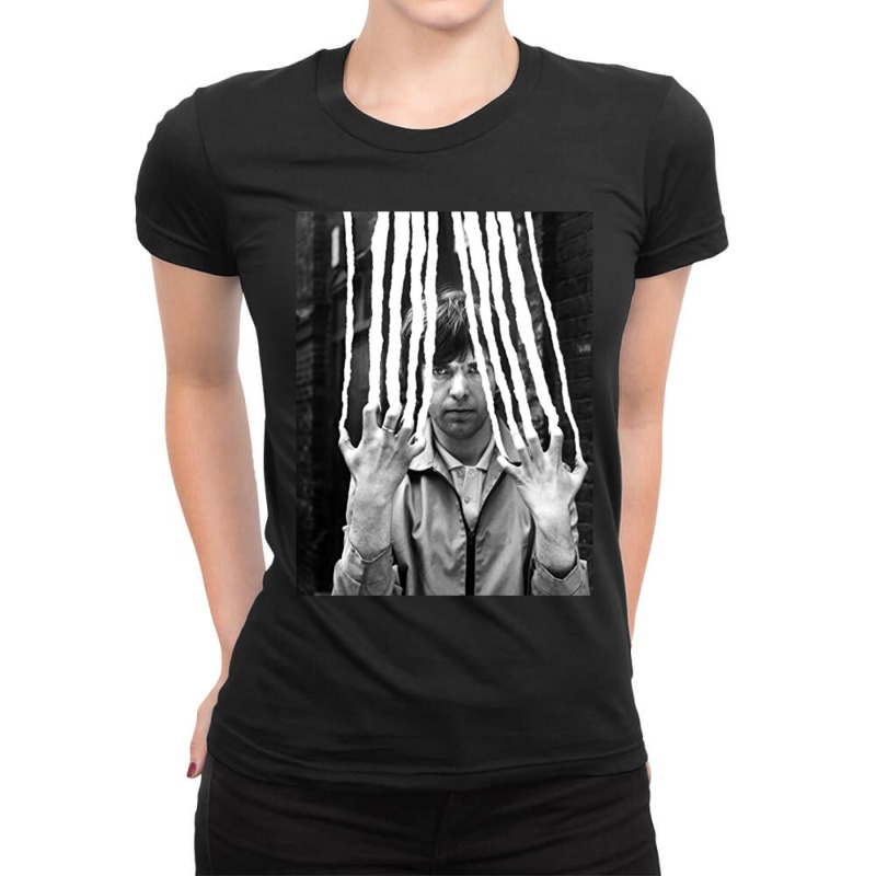 Peter Gabriel Ladies Fitted T-Shirt by ANGELAMASON | Artistshot