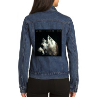 Seconds Out Ladies Denim Jacket | Artistshot