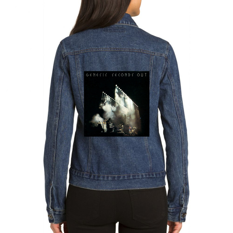 Seconds Out Ladies Denim Jacket by ANGELAMASON | Artistshot