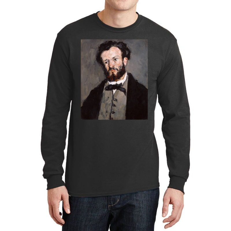 Portrait Of Anthony Valabregue By Paul Cezanne Long Sleeve Shirts by Kanmosrin52 | Artistshot