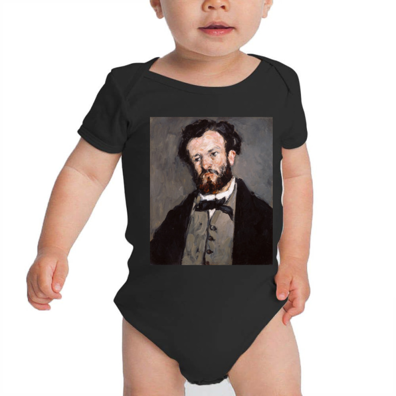 Portrait Of Anthony Valabregue By Paul Cezanne Baby Bodysuit by Kanmosrin52 | Artistshot