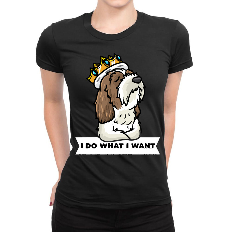 Dog Lover T  Shirt Petit Basset Griffon Vendéen Dog T  Shirt Ladies Fitted T-Shirt by whistlerobust | Artistshot