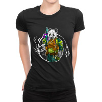 Bear Arms, Bear Arms Vintage, Right To Bear Arms, Funny Bear Arms, Rig Ladies Fitted T-shirt | Artistshot