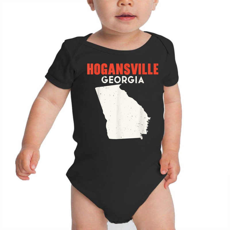 Hogansville Georgia Usa State America Travel Georgian Atlant T Shirt Baby Bodysuit by cm-arts | Artistshot