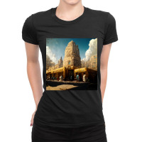 The Time Of The Pharaohs Ladies Fitted T-shirt | Artistshot