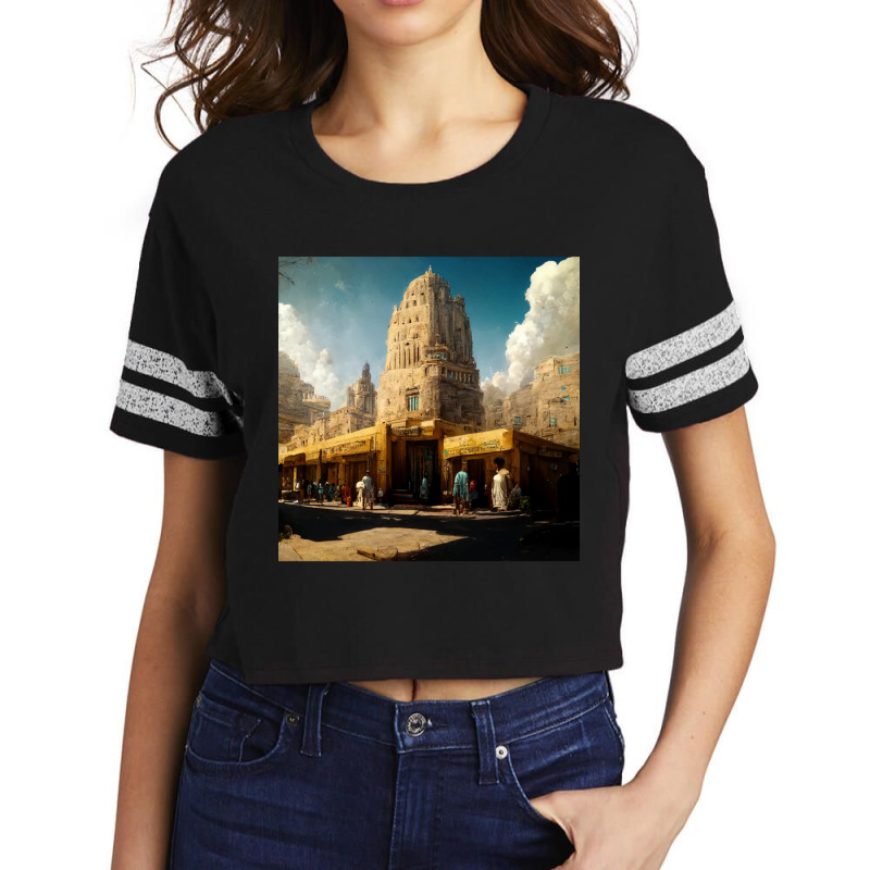 The Time Of The Pharaohs Scorecard Crop Tee by cm-arts | Artistshot