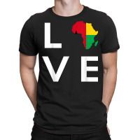 Guinea Bissau Flag Love Africa Continent For Guinea Bissauan T Shirt T-shirt | Artistshot