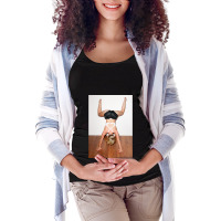 Twerking Miley Maternity Scoop Neck T-shirt | Artistshot