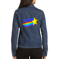 The More You Know The More You Suffer Ladies Denim Jacket | Artistshot