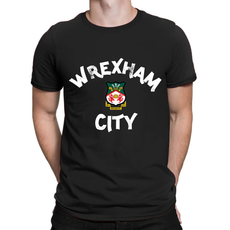 Wrexham City, City Of Wrexham, Capital Of North Wales T-shirt | Artistshot