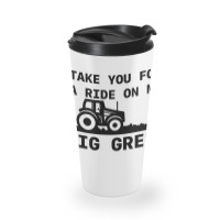 Big Green Tractor Travel Mug | Artistshot