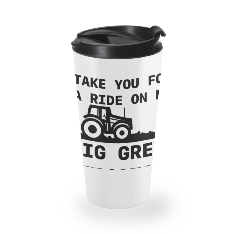 Big Green Tractor Travel Mug | Artistshot