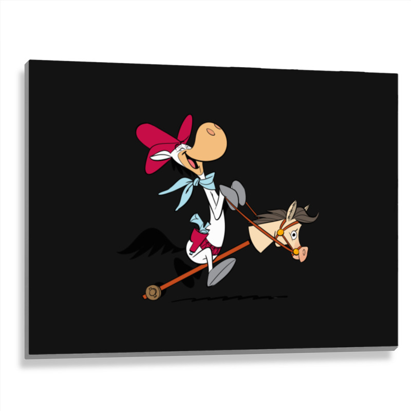 Horsey Ride Metal Print Horizontal | Artistshot