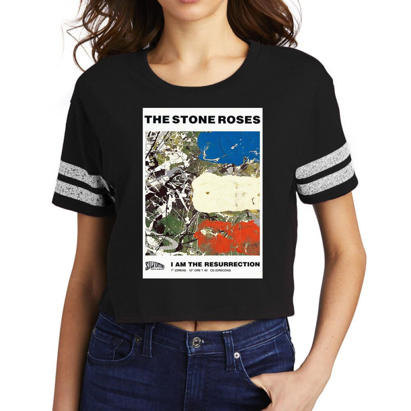 I Am The Resurrection The Stone Roses Scorecard Crop Tee by cm-arts | Artistshot