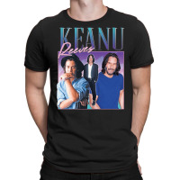 Kenau Reeves Homage, Kenau Reeves Homage Art, Kenau Reeves Homage Pain T-shirt | Artistshot