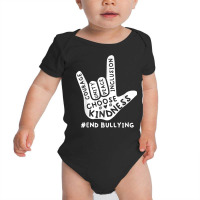 Love Sign Language Unity Day Orange Kids 2022 Anti Bullying T Shirt Baby Bodysuit | Artistshot