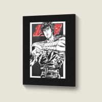 Anime Hokuto Anime Hokuto Anime Hokuto Anime Hokuto Anime Hokuto Anime Portrait Canvas Print | Artistshot