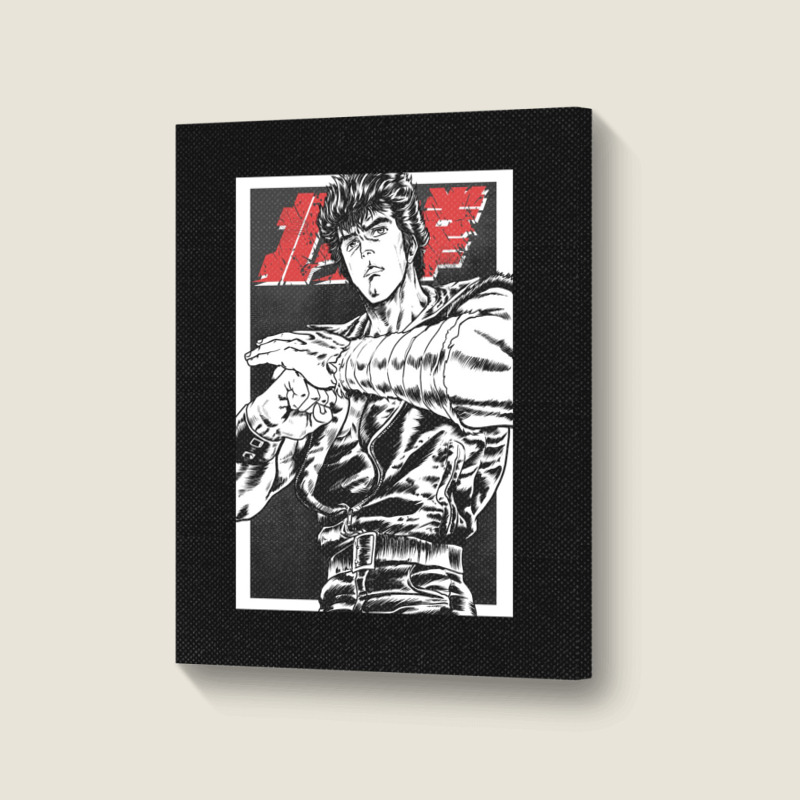 Anime Hokuto Anime Hokuto Anime Hokuto Anime Hokuto Anime Hokuto Anime Portrait Canvas Print by CHADANDERSON | Artistshot