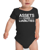 Assets Over Liabilities Accountant Baby Bodysuit | Artistshot