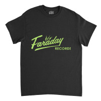 Faraday Records, Faraday Records Painting, Faraday Records Vintage, Fa Classic T-shirt | Artistshot