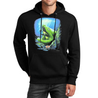 Amphibious Outfitters Frog, Amphibious Outfitters, Frog, Scuba Diving, Unisex Hoodie | Artistshot