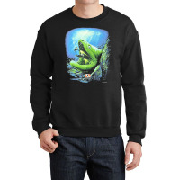 Amphibious Outfitters Frog, Amphibious Outfitters, Frog, Scuba Diving, Crewneck Sweatshirt | Artistshot