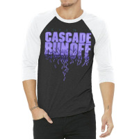 Cascade Run Off, Seventh, Cascade, Run Off, Cascade Run Off Vintage, C 3/4 Sleeve Shirt | Artistshot