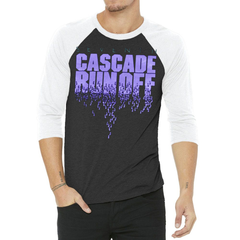 Cascade Run Off, Seventh, Cascade, Run Off, Cascade Run Off Vintage, C 3/4 Sleeve Shirt | Artistshot