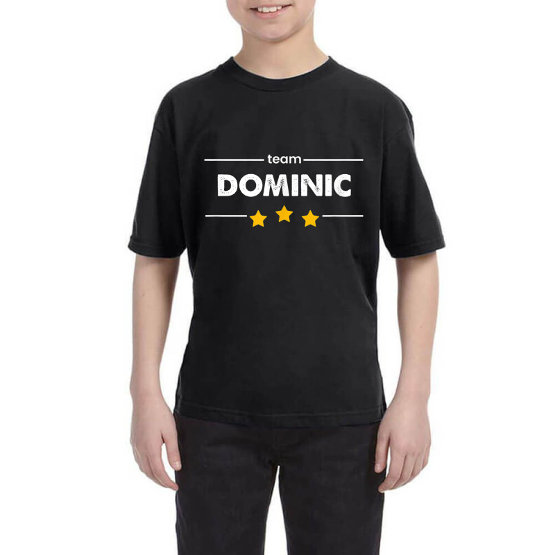 Family Name Surname Or First Name  Team Dominic T Shirt Youth Tee by cm-arts | Artistshot