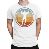 Retro Vintage Body Builder Design Gym Body Building Tank Top T-shirt | Artistshot