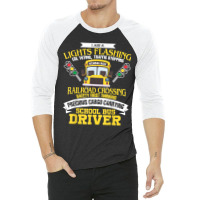 Im A School Bus Driver School Bus Driver Men Women Kids Gift 3/4 Sleeve Shirt | Artistshot