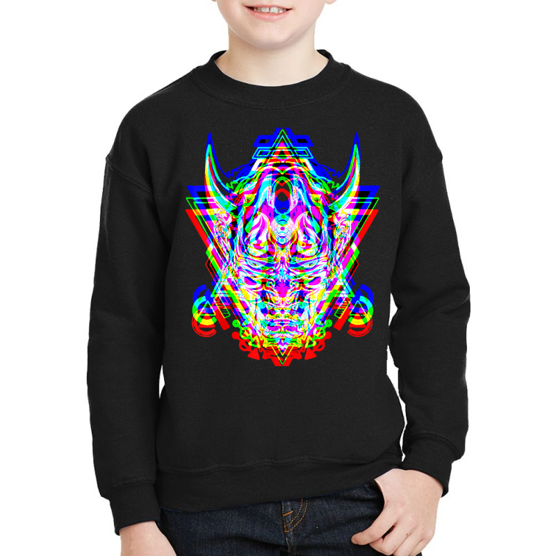 Samurai Mask Anime Demon Bushido Warrior Aesthetic Japanese T Shirt Youth Sweatshirt by cm-arts | Artistshot