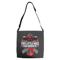 Kids 3 Year Old Race Car Birthday Formula 3rd Racing Party Gift Adjustable Strap Totes | Artistshot