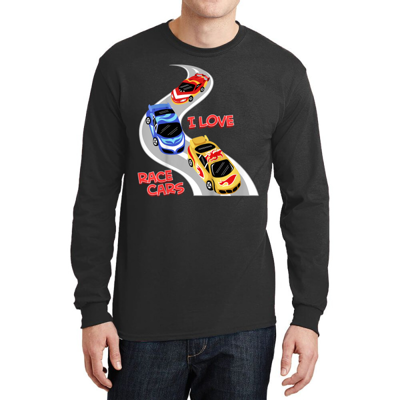 Kids I Love Race Cars Boy, Youth, Apparel Racing Driver Long Sleeve Shirts | Artistshot