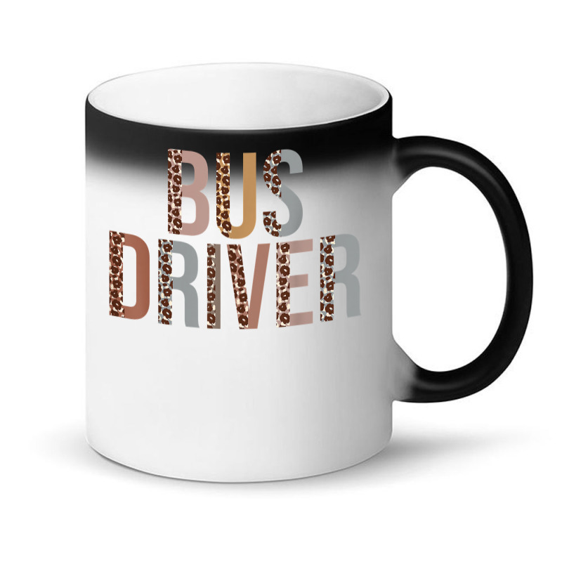 Leopard Bus Driver Supplies Funny Back To School Magic Mug | Artistshot