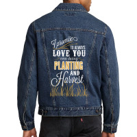 A Farmer_s Promise Men Denim Jacket | Artistshot