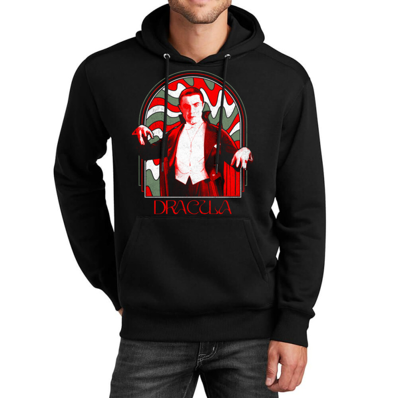 Psychedelic Dracula Unisex Hoodie by cm-arts | Artistshot