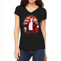 Psychedelic Dracula Women's V-neck T-shirt | Artistshot