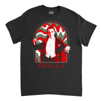 Psychedelic Dracula Classic T-shirt | Artistshot